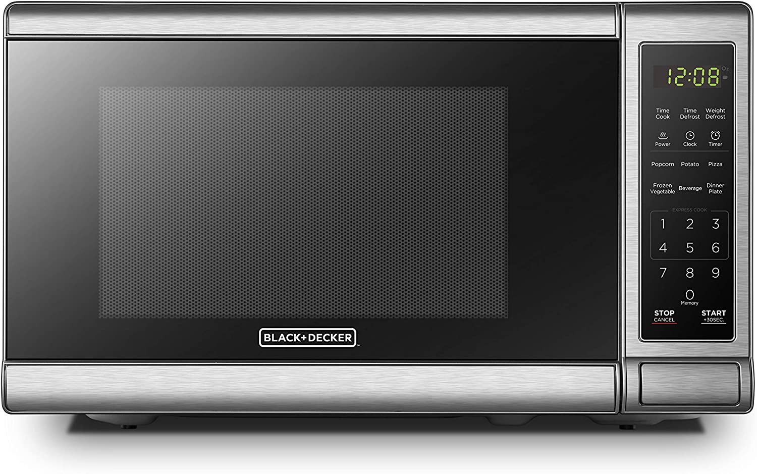 BLACK+DECKER EM720CB7 Digital Microwave Oven